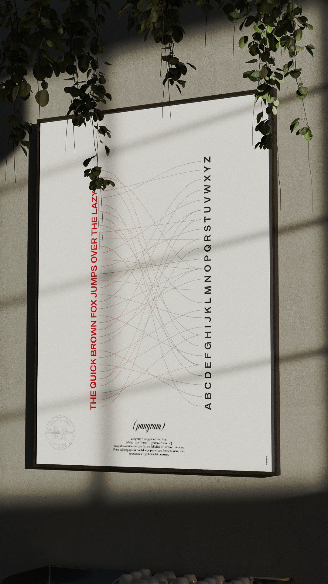 Pangram - Poster