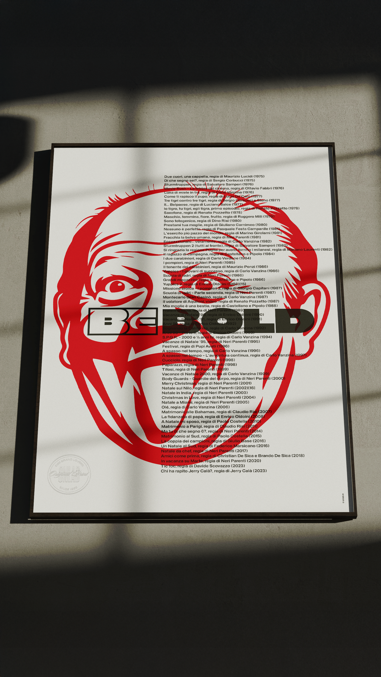 Be Bold - Poster