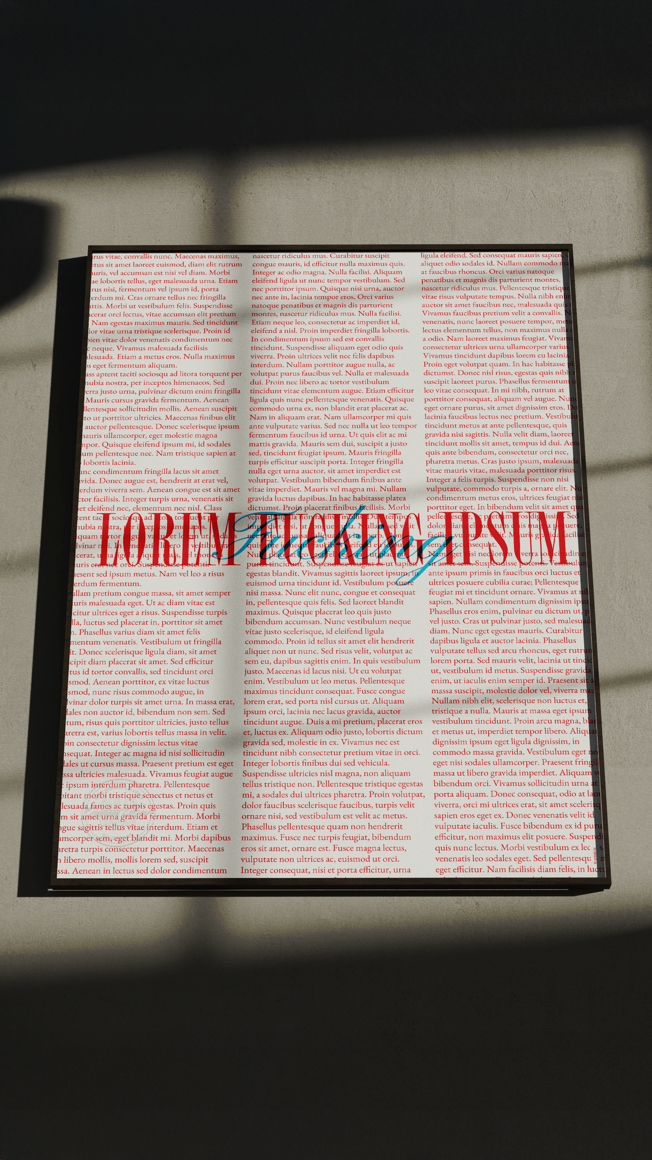 Lorem F*cking Ipsum - Poster