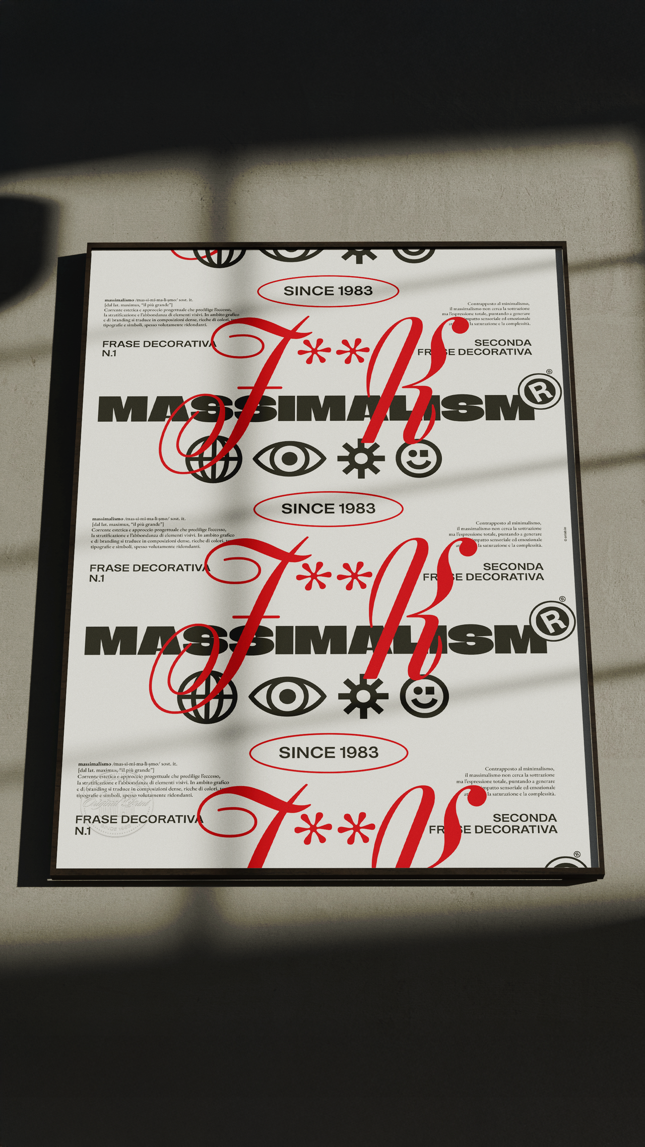 F*ck Massimalism - Poster