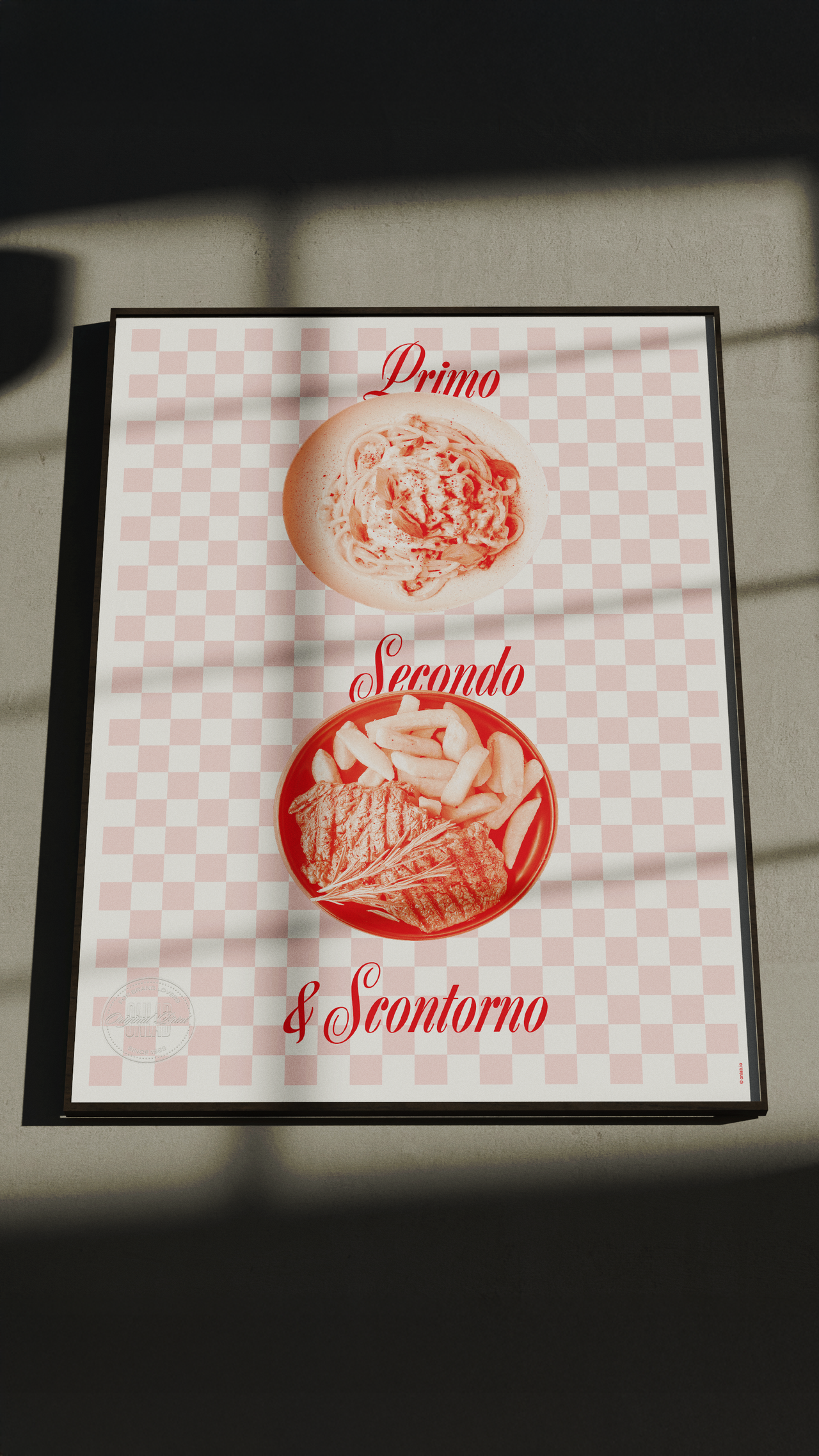 Primo, Secondo & Scontorno - Poster
