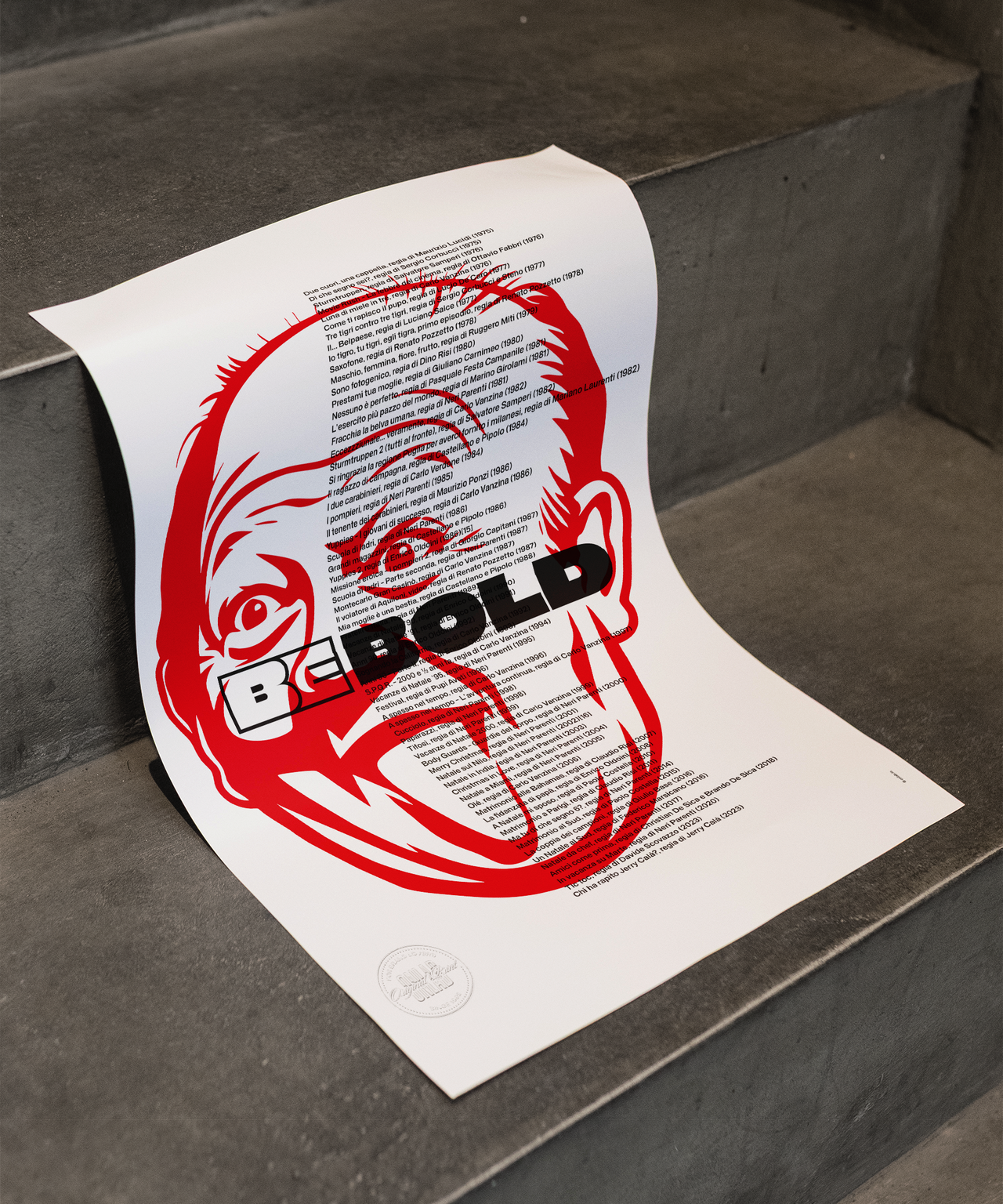 Be Bold - Poster