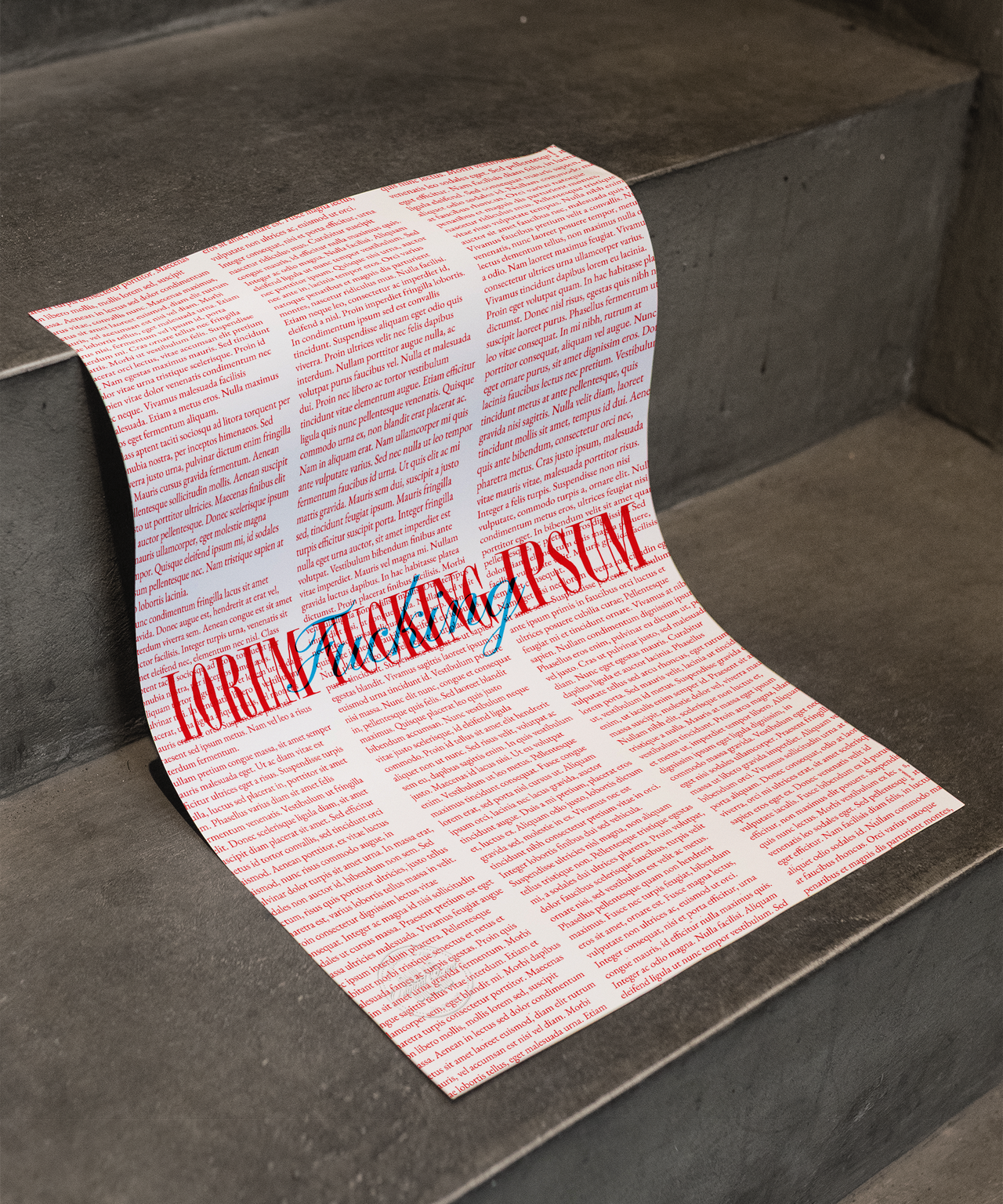 Lorem F*cking Ipsum - Poster