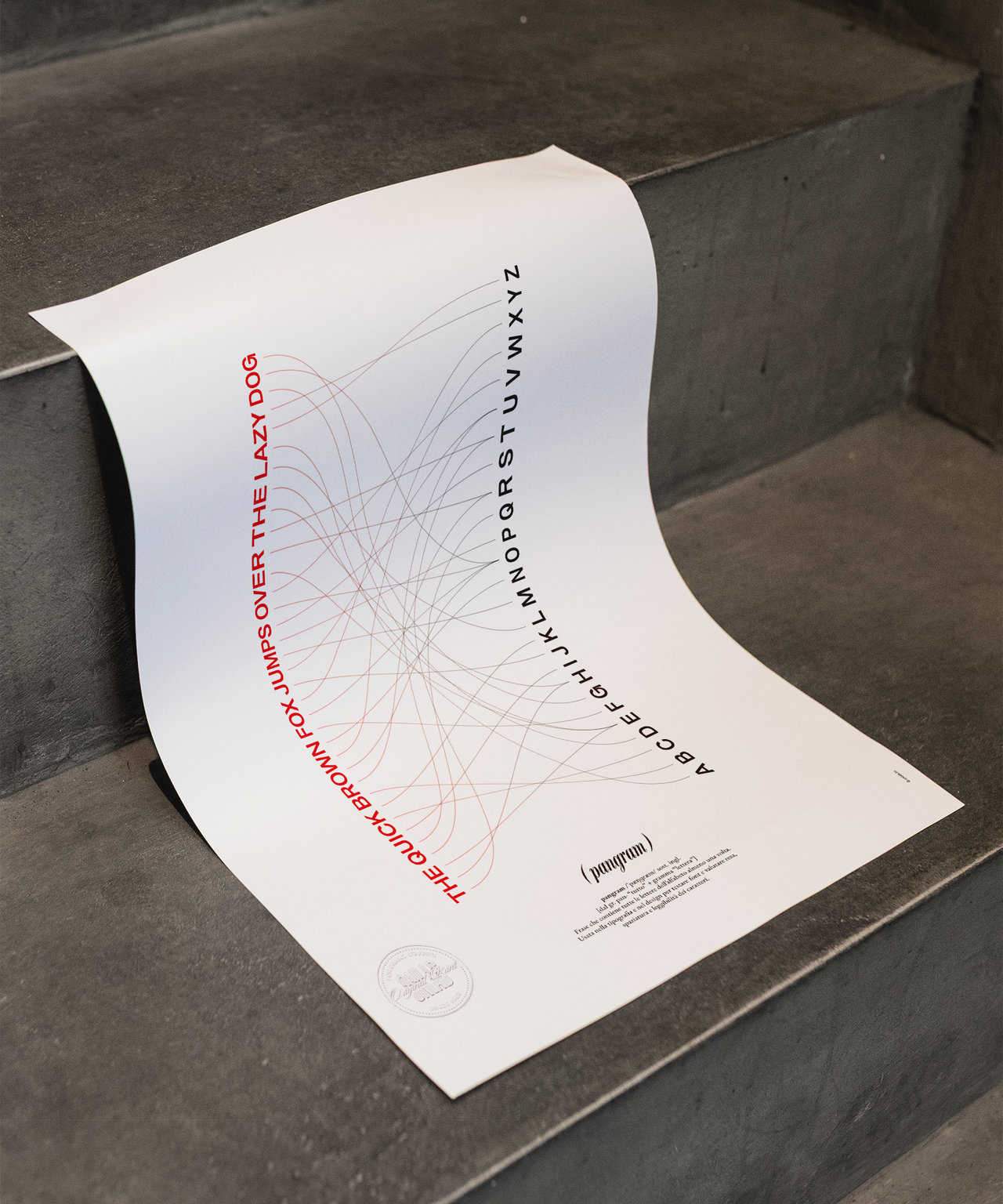 Pangram - Poster