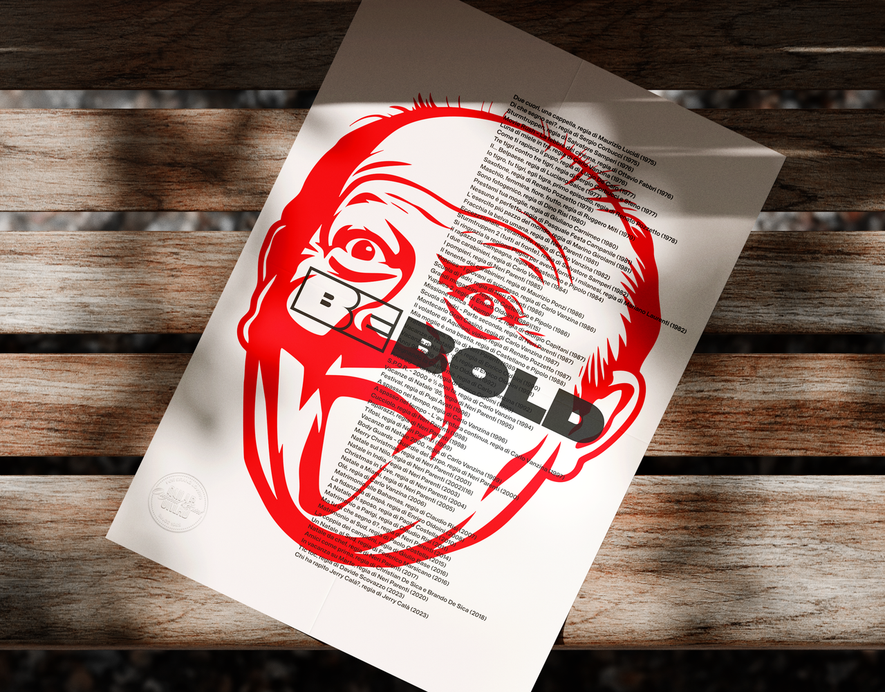 Be Bold - Poster