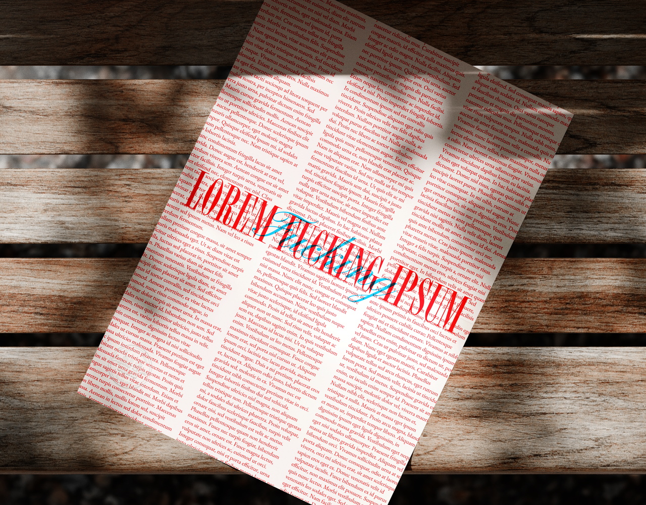 Lorem F*cking Ipsum - Poster