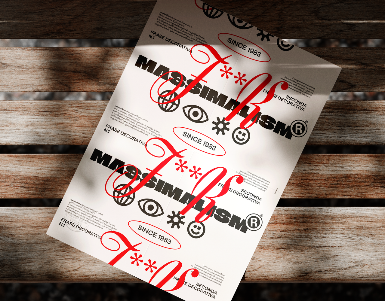 F*ck Massimalism - Poster