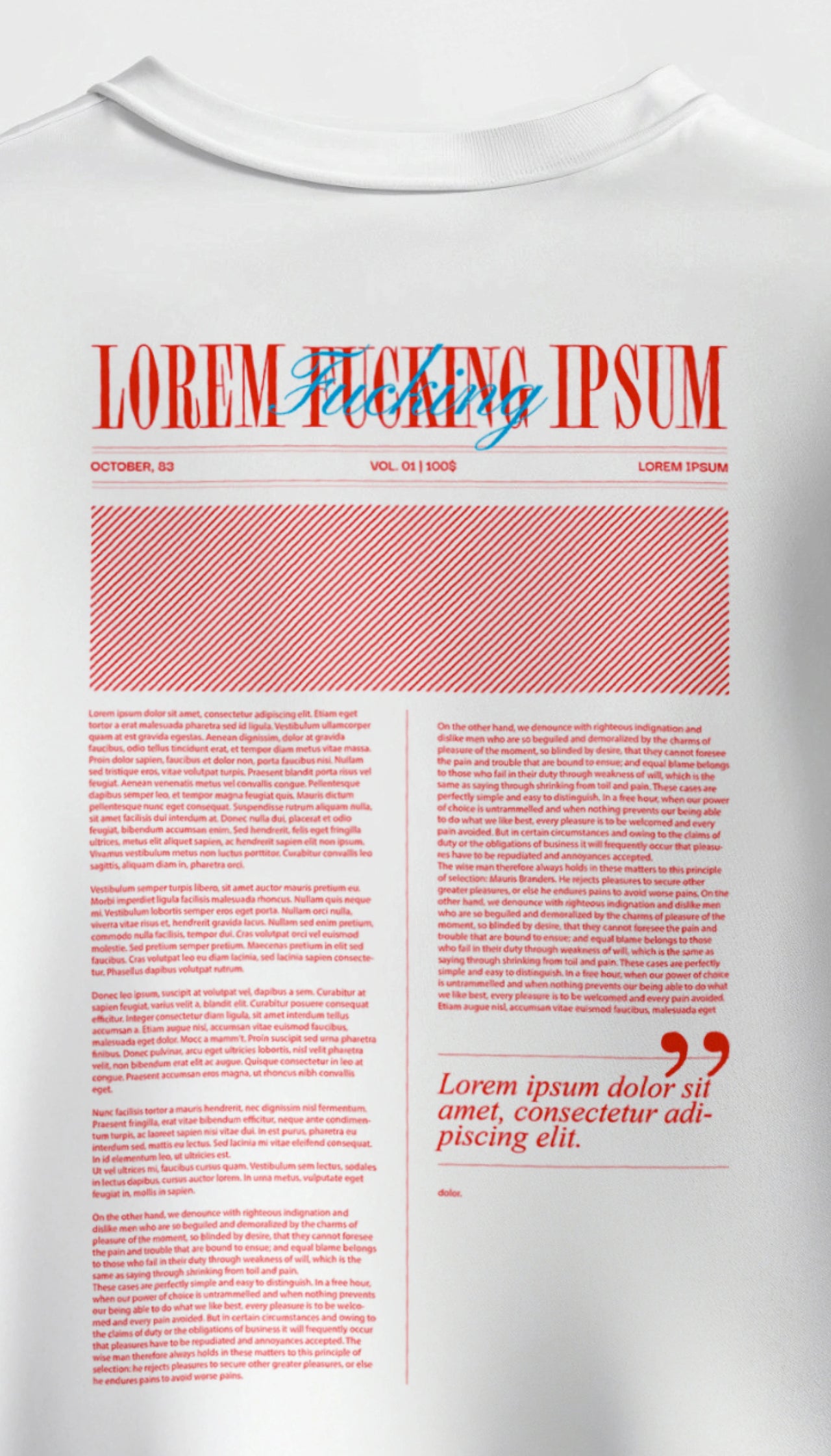 Lorem F*cking Ipsum - Tee