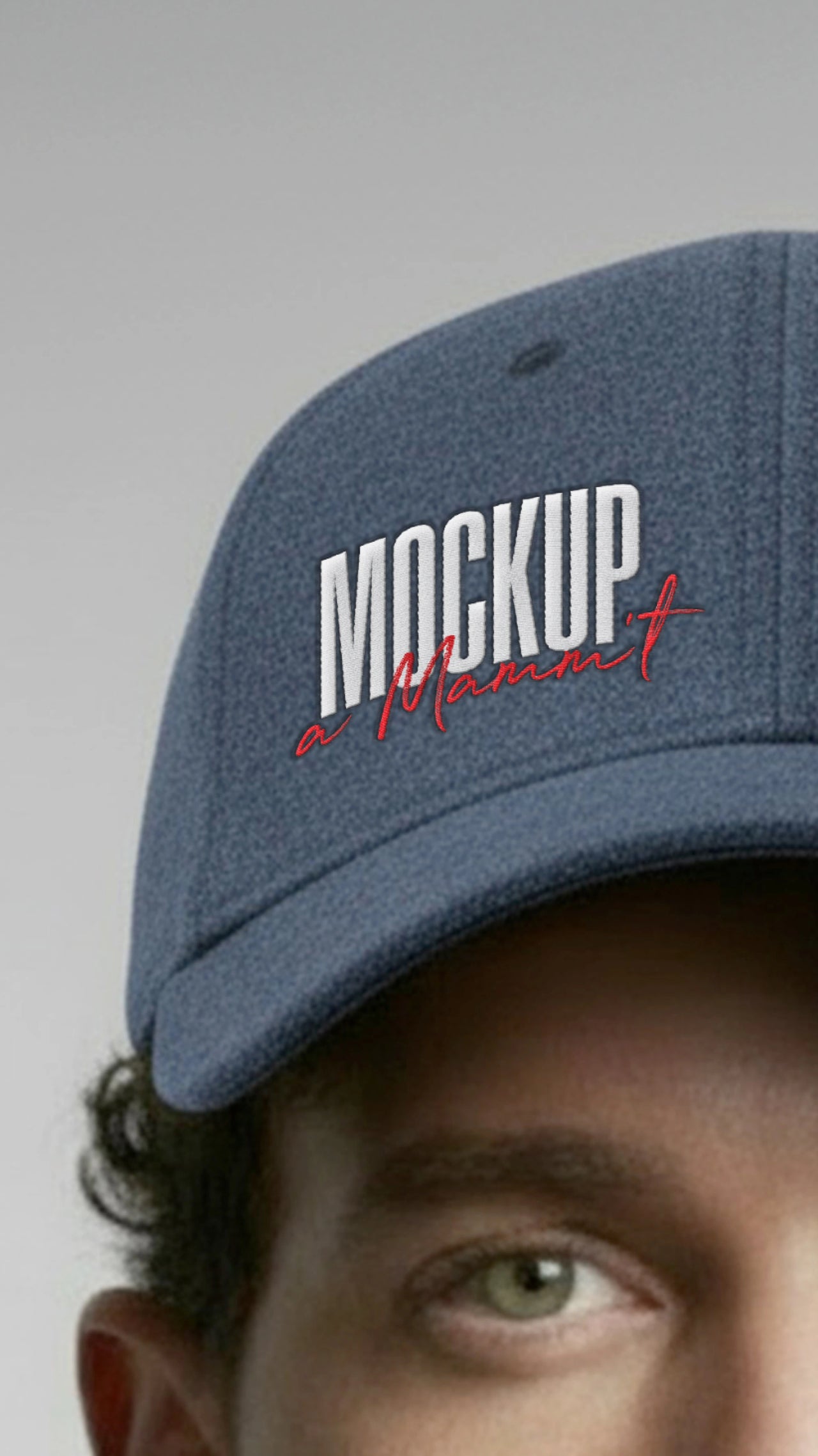 Mockup a mammt - Cap Baseball