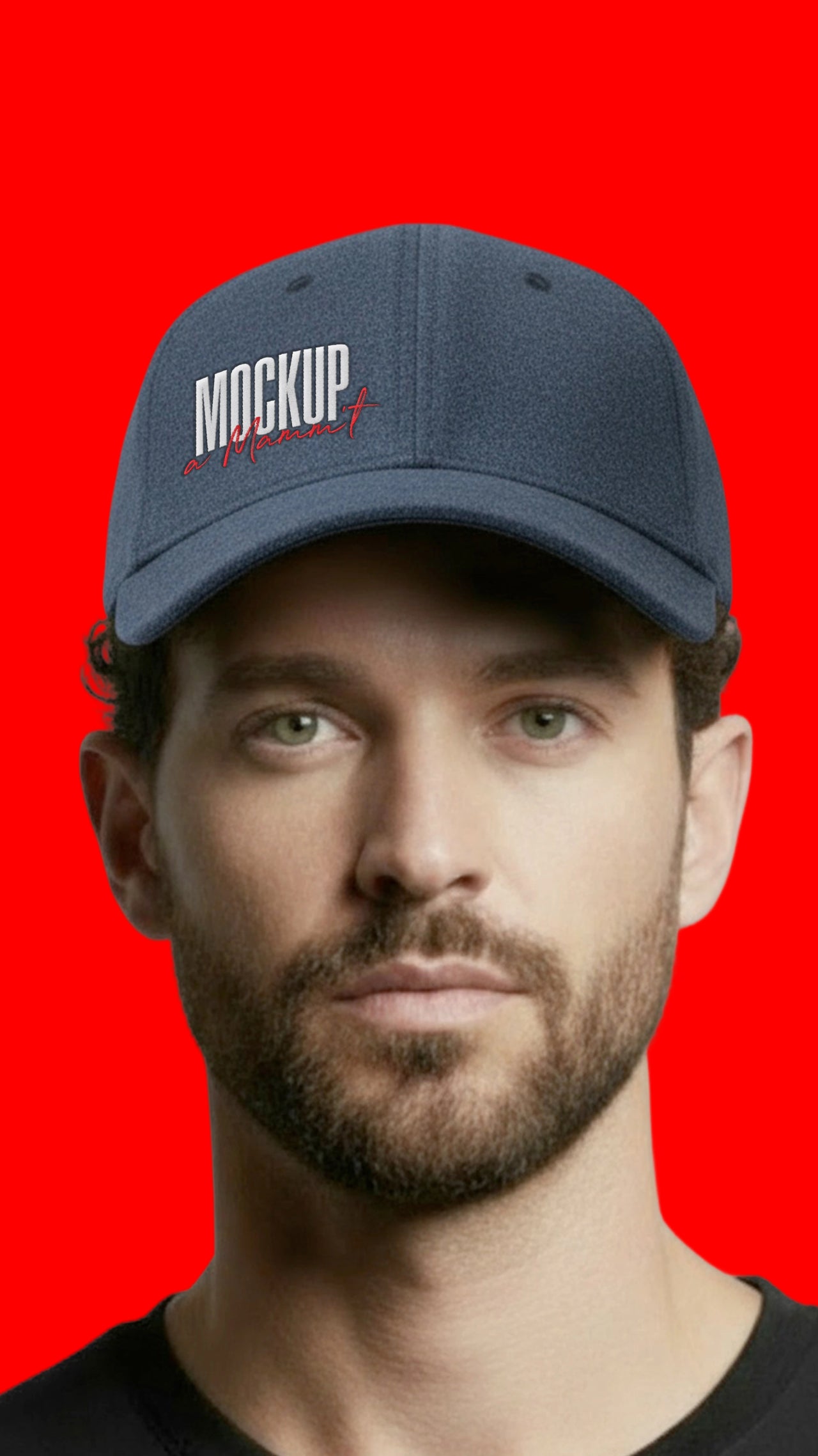 Mockup a mammt - Cap Baseball