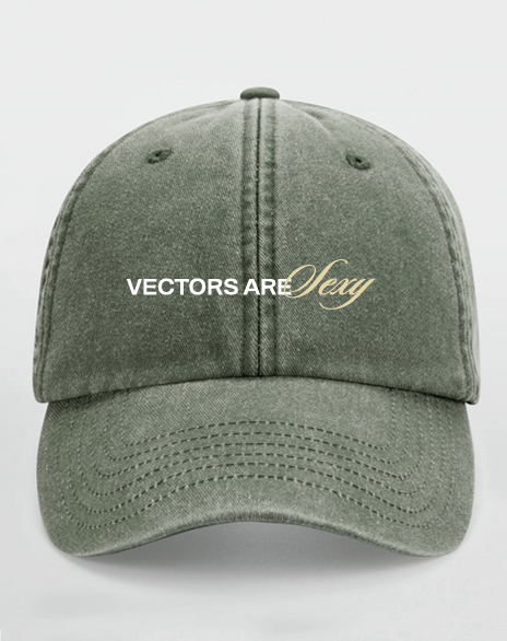Vectors are Sexy - Cap Vintage