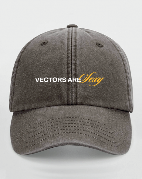 Vectors are Sexy - Cap Vintage