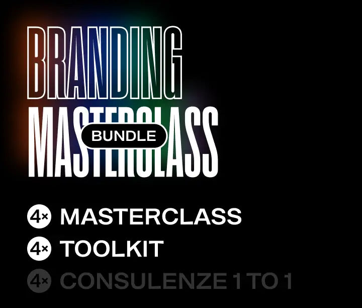 Branding Masterclass - 4 Masterclass + 4 Toolkit