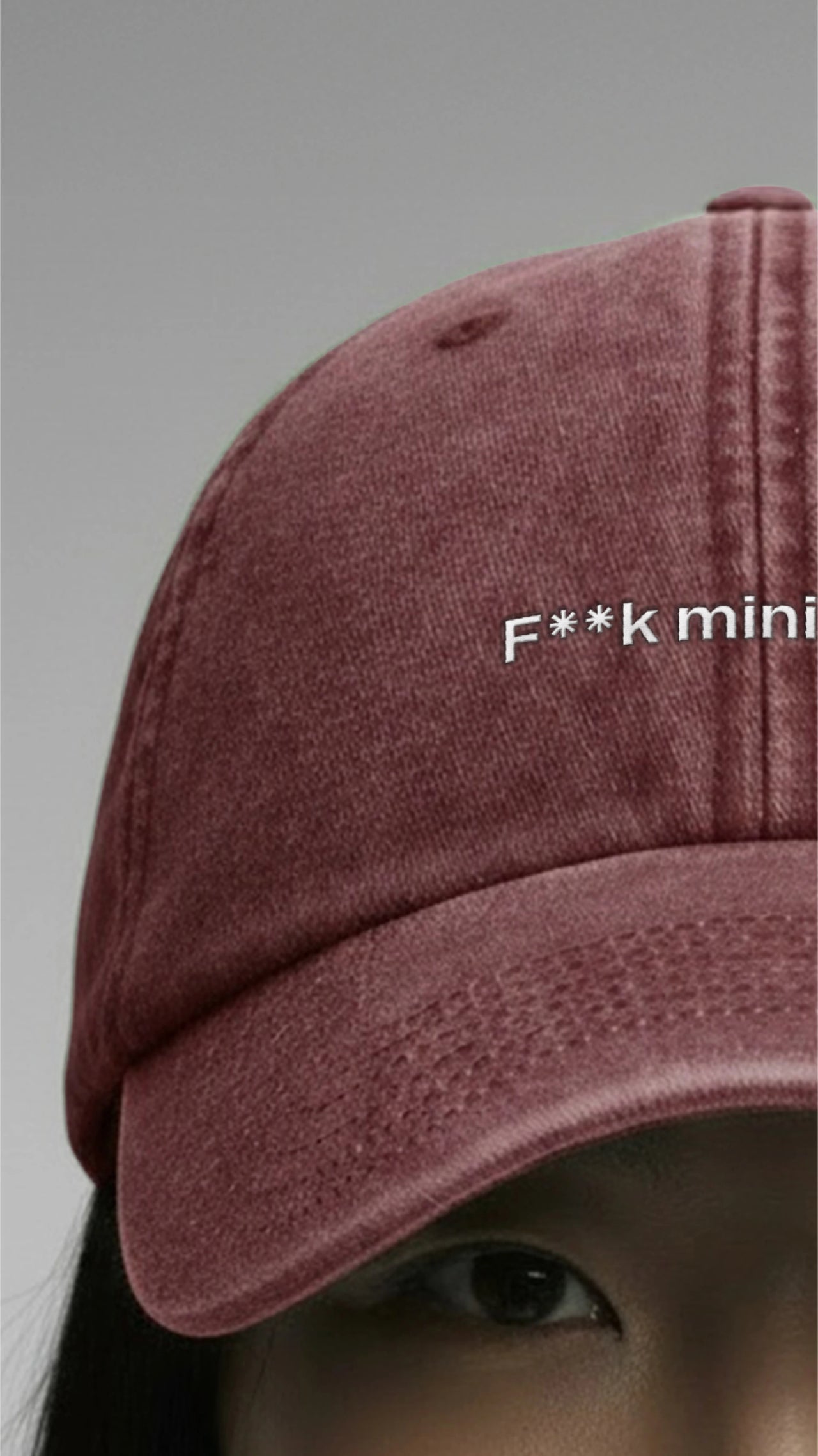 F*ck minimalism - Cap Vintage