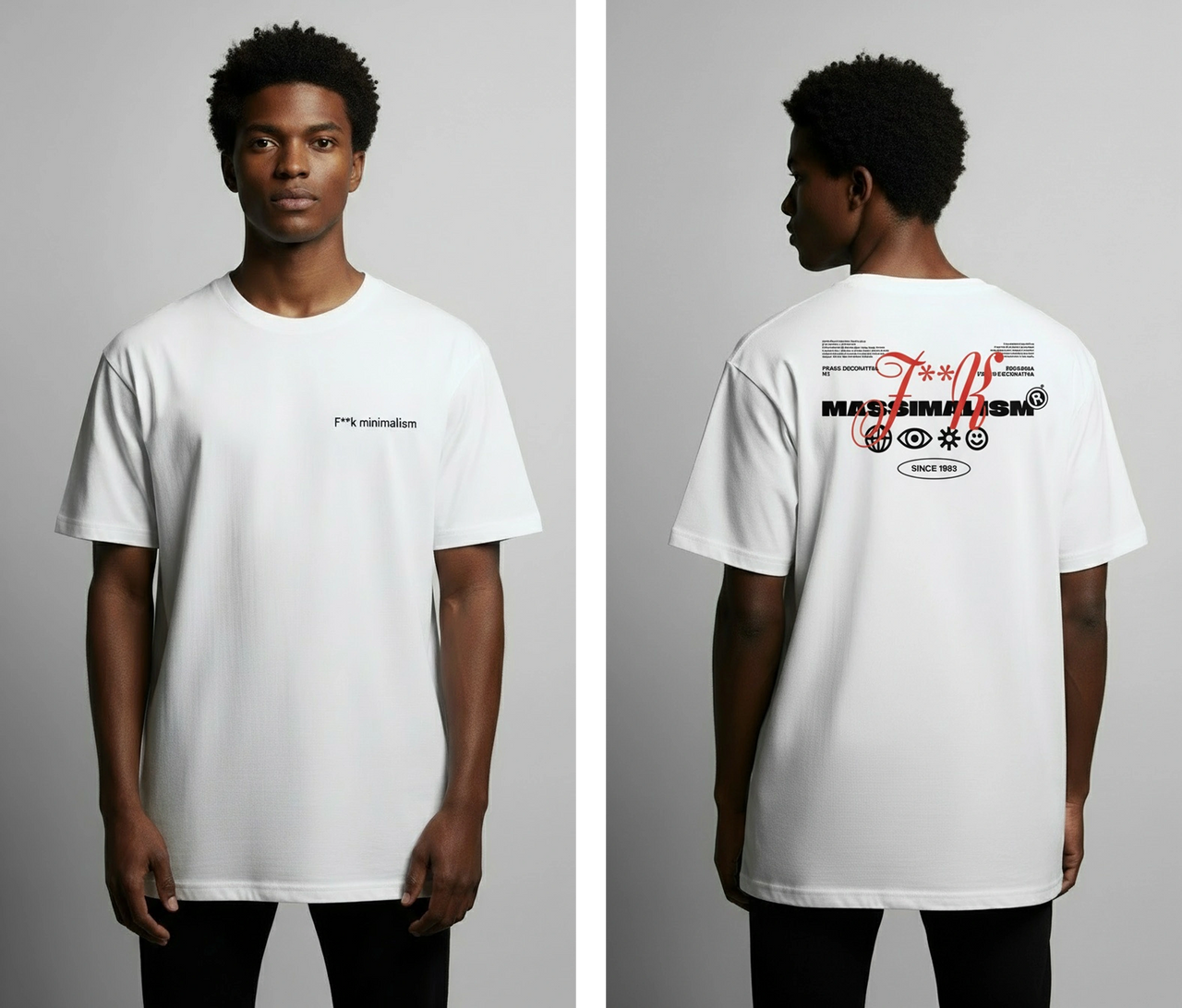 F*ck Massimalism / Minimalism - Tee