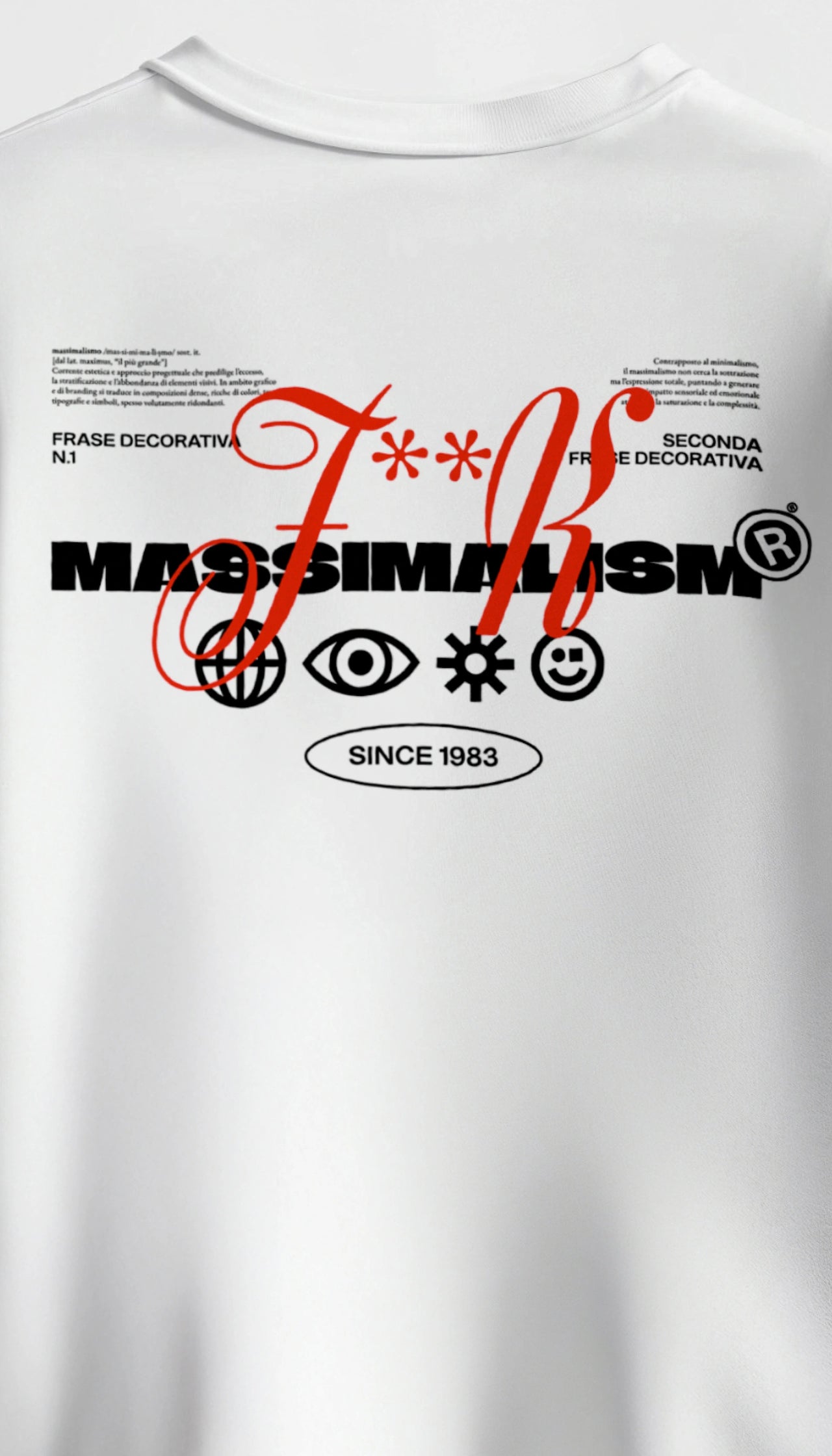F*ck Massimalism / Minimalism - Tee