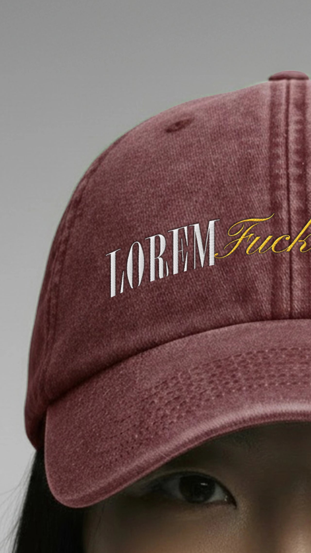 Lorem F*cking Ipsum - Cap Vintage