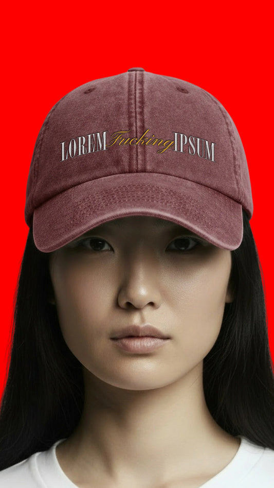 Lorem F*cking Ipsum - Cap Vintage