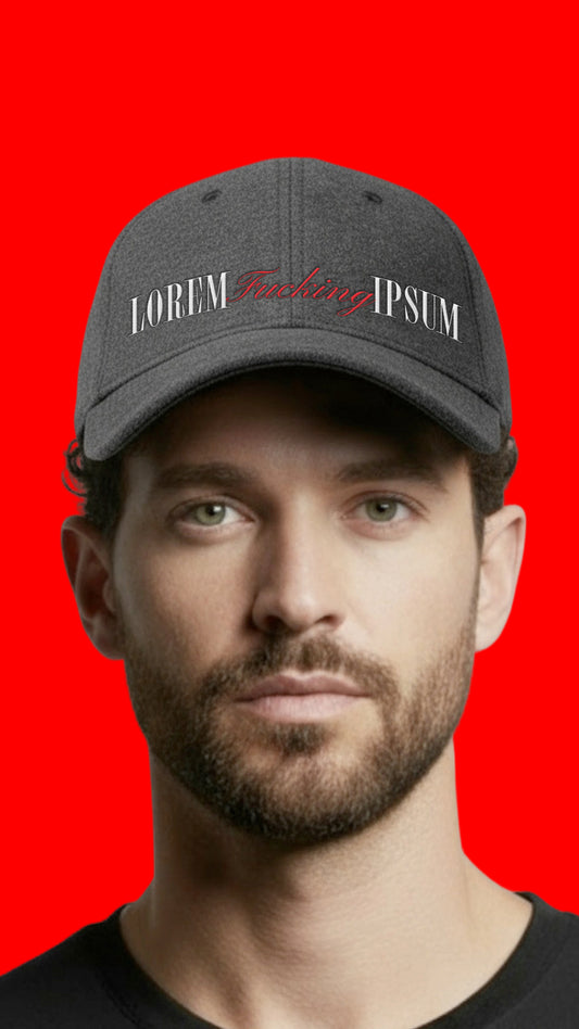 Lorem F*cking Ipsum - Cap Baseball