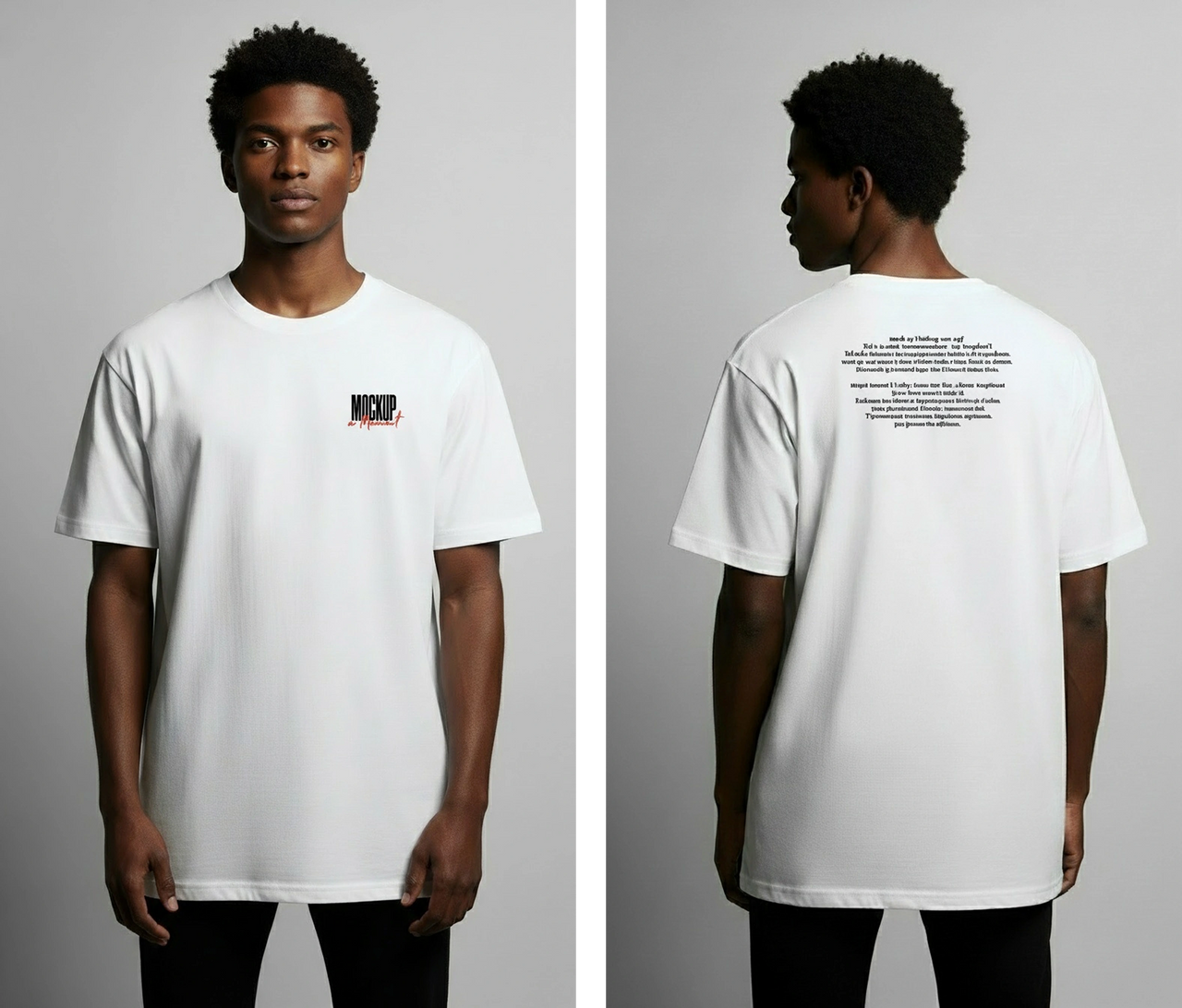Mockup a Mammt - Tee